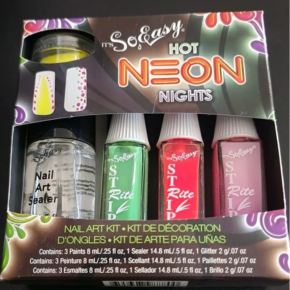 Its So easy Hot Neon Nights Art Kit